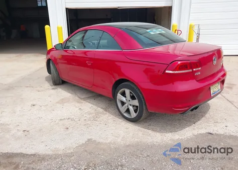 2012 Volkswagen Eos Lux from USA, damaged, VIN WVWFW7AH0CV002182